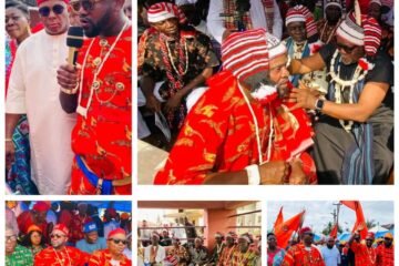 Ohafor Clan Confers Prestigious Ike-Agwu 1 Of Ohafor Title On Ikenna Nicolas Ukwa