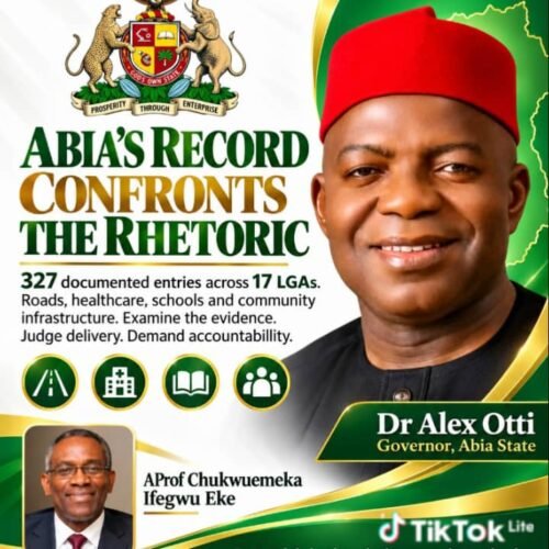 Abia’s Record Confronts The Rhetoric: 327 Documented Entries Across 17 LGAs – By Pastor Prof Chukwuemeka Ifegwu Eke