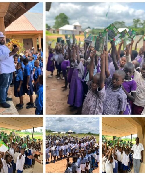 Ikenna & Jenn Ukwa Foundation Commences Distribution Academic Materials In Schools across Abam