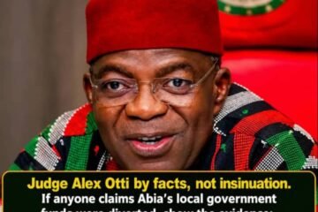 Where Is The Evidence That Otti Touched Local Government Funds? – By Pastor Prof Chukwuemeka Ifegwu Eke