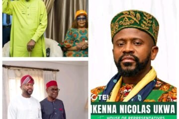 Ikenna Nicolas Ukwa Felicitates With An Illustrious Son Of Ohafia, A Global Icon And  Former Minister Of Finance Dr. Kalu Idika Kalu As He Marks His Birthday