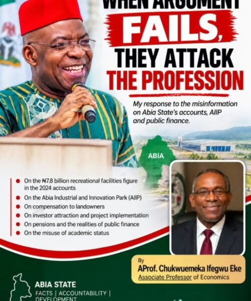 WHEN ARGUMENT FAILS, THEY ATTACK THE PROFESSION – By Pastor Prof Chukwuemeka Ifegwu Eke