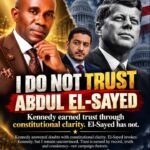 I Do Not Trust Abdul El-Sayed: Political Promises, The Kennedy Comparison And The Question Of Constitutionality – By Pastor Prof Chukwuemeka Ifegwu Eke