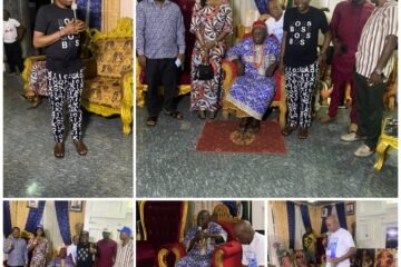 Royal Blessings And A Warm Reception As HRH Eze Nwaoha Maduanochie Welcomes Hon. Uko Ndukwe Nkole And Ambassador Evangeline Iwenjiora