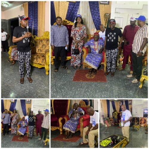 Royal Blessings And A Warm Reception As HRH Eze Nwaoha Maduanochie Welcomes Hon. Uko Ndukwe Nkole And Ambassador Evangeline Iwenjiora