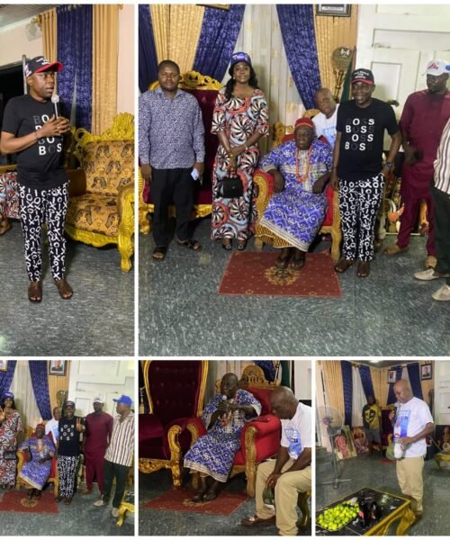 Royal Blessings And A Warm Reception As HRH Eze Nwaoha Maduanochie Welcomes Hon. Uko Ndukwe Nkole And Ambassador Evangeline Iwenjiora