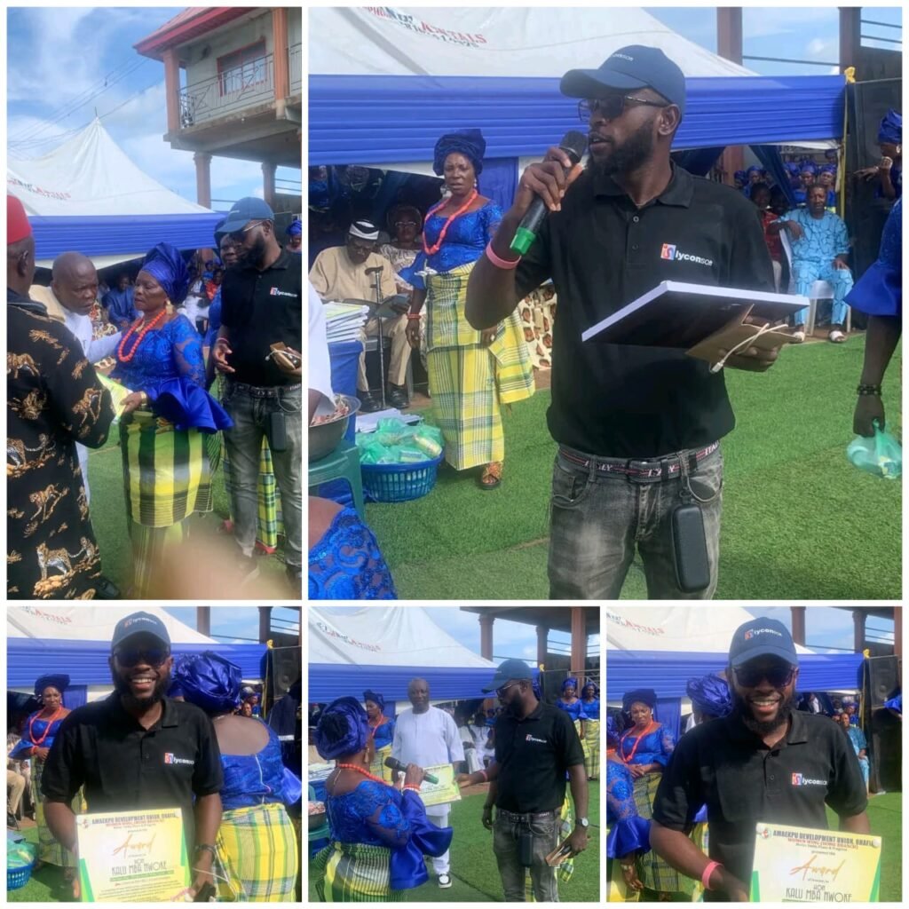 Hon. Kalu Mba Nwoke (Etiokwe) Bags Another Award As He Celebrates With The Amaekpu Development Union (ADU) Women Wing Home Branch 2 IMG 20261029 WA01312